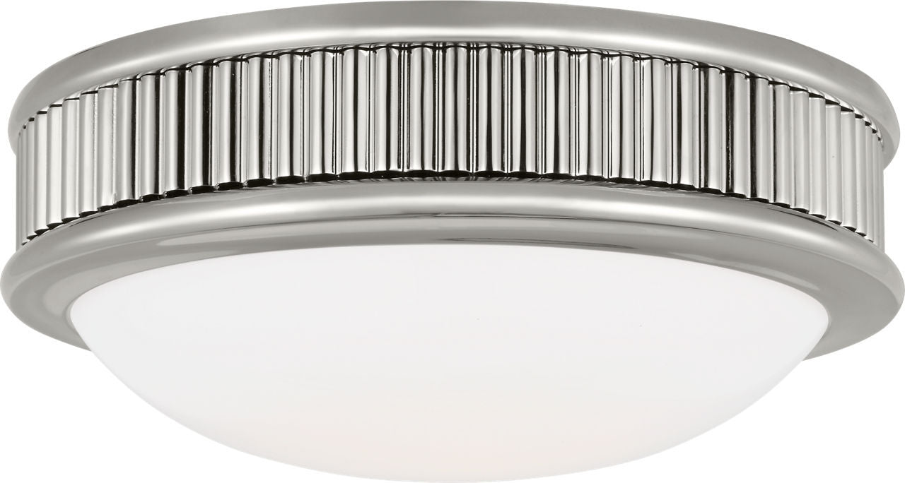 Myhouse Lighting Visual Comfort Studio - PCF1011PN - LED Flush Mount - Ritz - Polished Nickel/Polished Nickel
