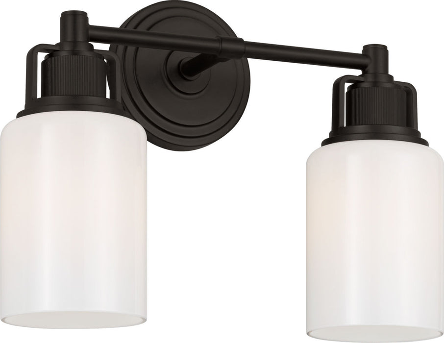 Myhouse Lighting Visual Comfort Studio - CV1112AI - Two Light Bath - Ashford - Aged Iroged Iron