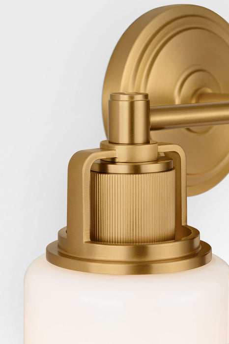 Myhouse Lighting Visual Comfort Studio - CV1112BBS - Two Light Bath - Ashford - Burnished Brass/Burnished Brass