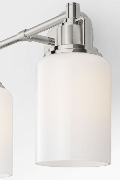 Myhouse Lighting Visual Comfort Studio - CV1112PN - Two Light Bath - Ashford - Polished Nickel/Polished Nickel