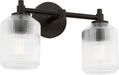 Myhouse Lighting Visual Comfort Studio - CV1092AI - Two Light Bath - Barstow - Aged Iroged Iron