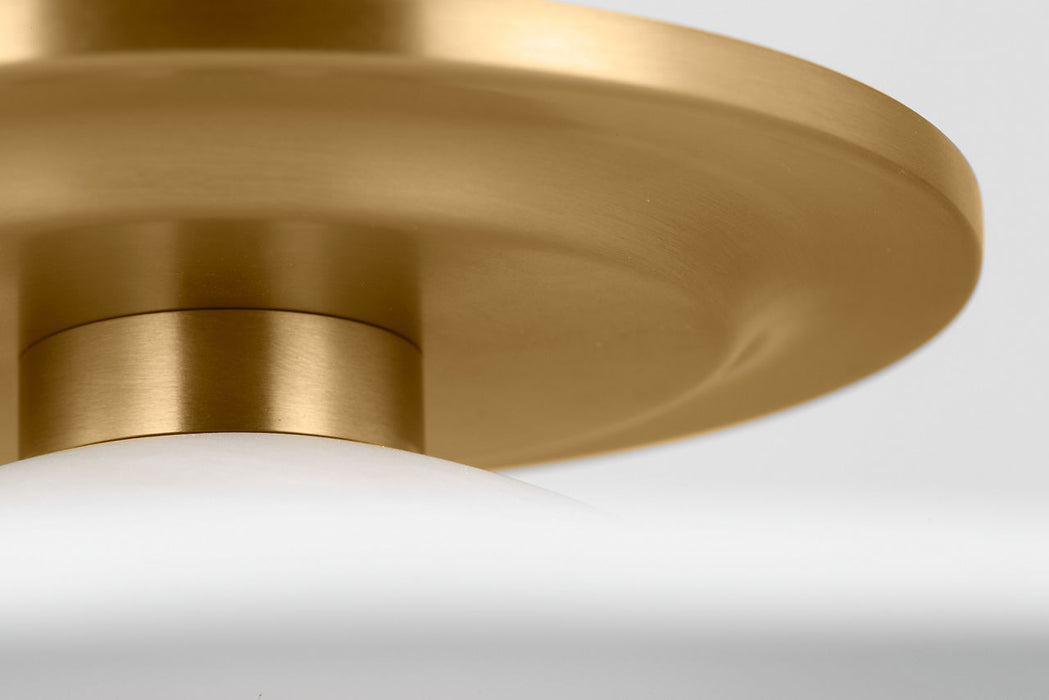 Myhouse Lighting Visual Comfort Studio - KSF1121BBS - LED Flush Mount - Endicott - Burnished Brass/Burnished Brass