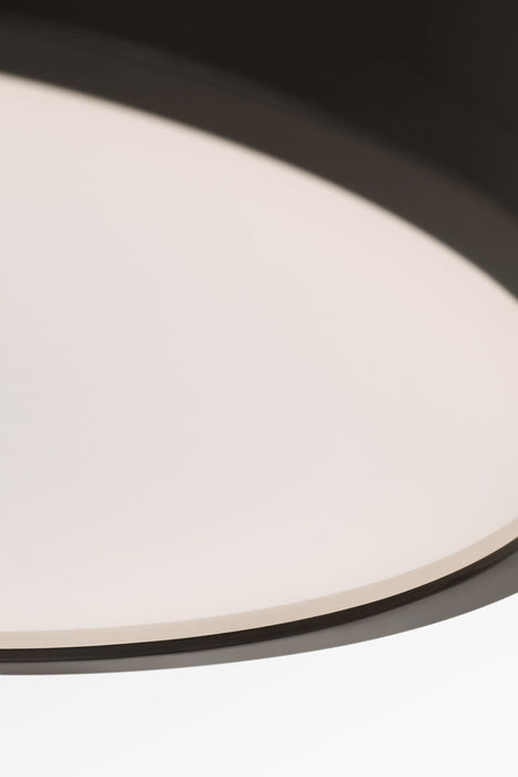 Myhouse Lighting Visual Comfort Studio - PCF1051AI - LED Semi Flush Mount - Dupont - Aged Iroged Iron