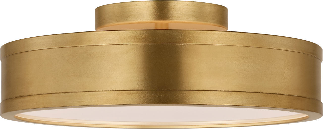 Myhouse Lighting Visual Comfort Studio - PCF1051GD - LED Semi Flush Mount - Dupont - Gild/Gild