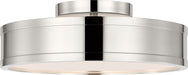 Myhouse Lighting Visual Comfort Studio - PCF1051PN - LED Semi Flush Mount - Dupont - Polished Nickel/Polished Nickel