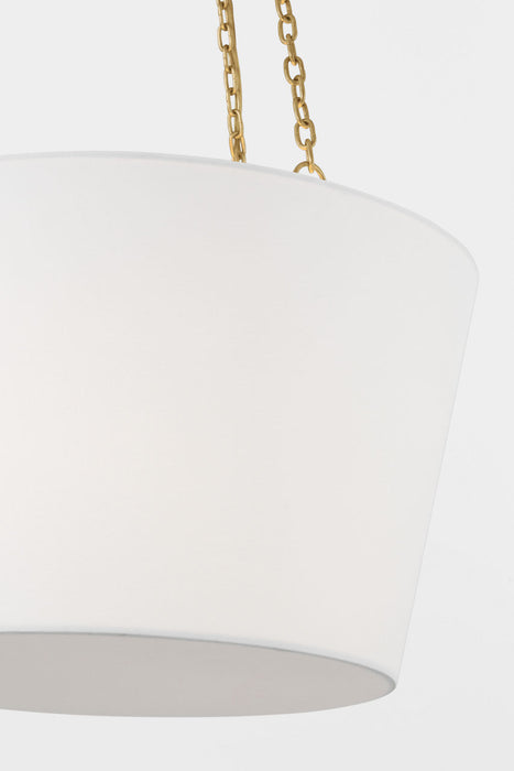Myhouse Lighting Visual Comfort Studio - PCP1013GD - Three Light Hanging Shade - Herve - Gild/Gild
