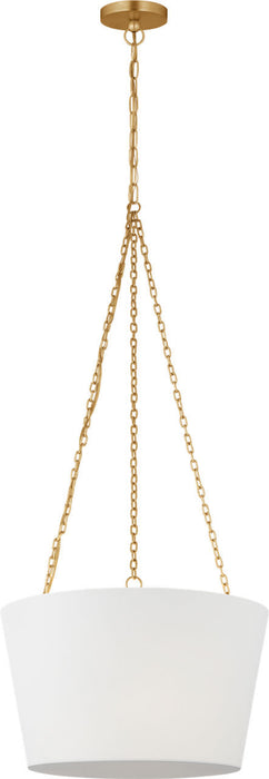 Myhouse Lighting Visual Comfort Studio - PCP1013GD - Three Light Hanging Shade - Herve - Gild/Gild