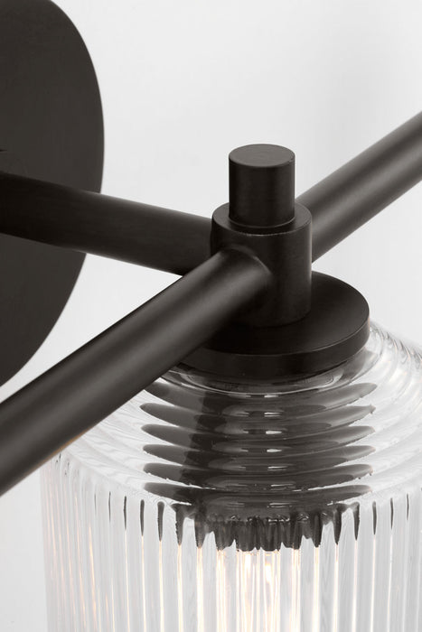 Myhouse Lighting Visual Comfort Studio - CV1093AI - Three Light Bath - Barstow - Aged Iroged Iron