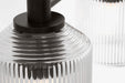 Myhouse Lighting Visual Comfort Studio - CV1093AI - Three Light Bath - Barstow - Aged Iroged Iron