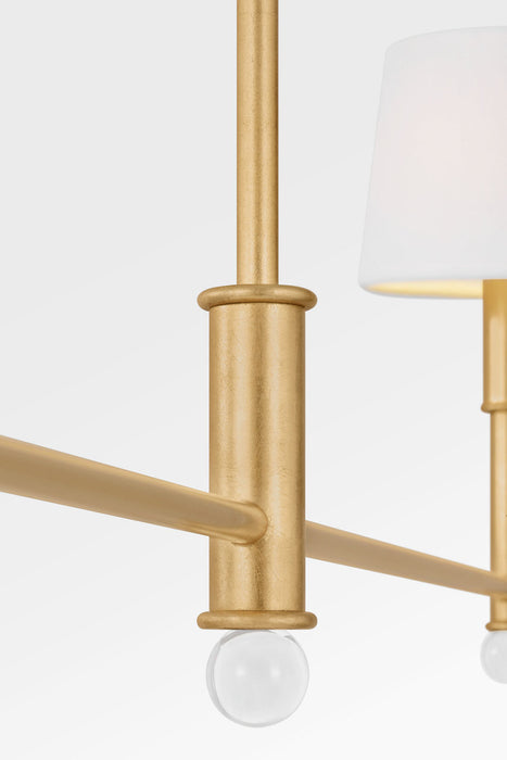 Myhouse Lighting Visual Comfort Studio - AC1182GD - Two Light Linear Chandelier - Greard - Gild/Gild