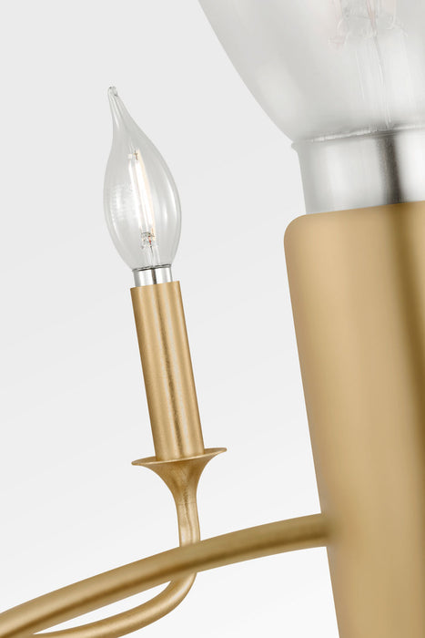 Myhouse Lighting Visual Comfort Studio - AC1226GD - Six Light Chandelier - Chatsworth - Gild/Gild