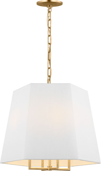 Myhouse Lighting Visual Comfort Studio - PCP1024GD - Four Light Hanging Shade - Lille - Gild/Gild