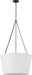 Myhouse Lighting Visual Comfort Studio - PCP1033AI - Three Light Hanging Shade - Herve - Aged Iroged Iron