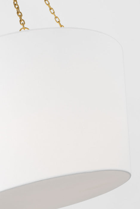 Myhouse Lighting Visual Comfort Studio - PCP1033GD - Three Light Hanging Shade - Herve - Gild/Gild