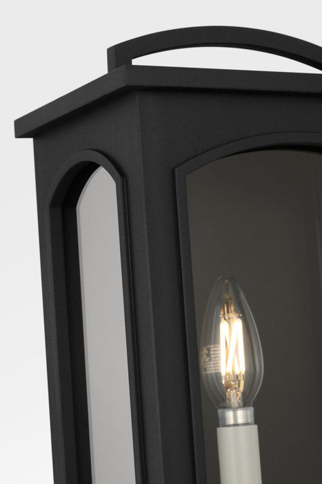 Myhouse Lighting Visual Comfort Studio - CO1561TXB - One Light Wall Lantern - Modesto - Textured Black/Textured Black