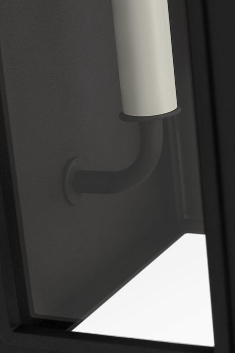 Myhouse Lighting Visual Comfort Studio - CO1561TXB - One Light Wall Lantern - Modesto - Textured Black/Textured Black