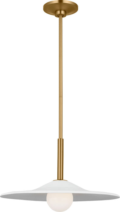 Myhouse Lighting Visual Comfort Studio - KSP1191BBS - LED Pendant - Endicott - Burnished Brass/Burnished Brass