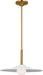 Myhouse Lighting Visual Comfort Studio - KSP1191BBS - LED Pendant - Endicott - Burnished Brass/Burnished Brass