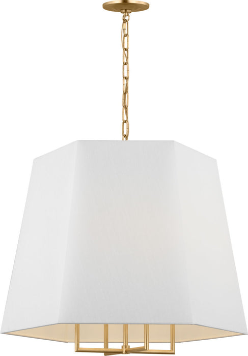 Myhouse Lighting Visual Comfort Studio - PCP1004GD - Four Light Hanging Shade - Lille - Gild/Gild