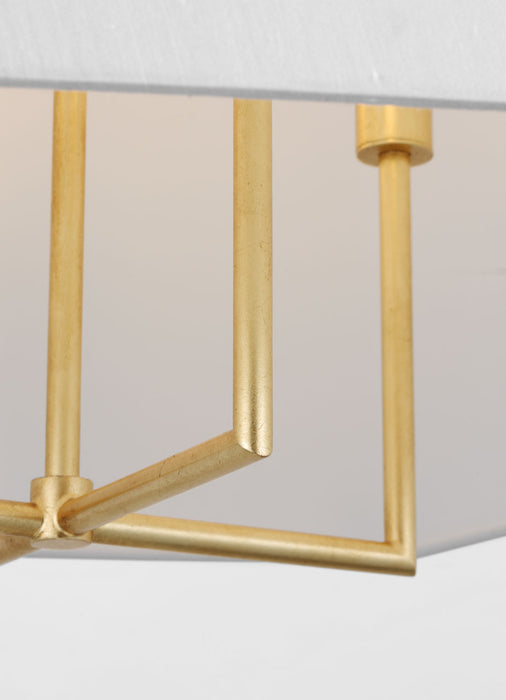 Myhouse Lighting Visual Comfort Studio - PCP1004GD - Four Light Hanging Shade - Lille - Gild/Gild
