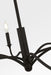 Myhouse Lighting Visual Comfort Studio - AC1218AI - Eight Light Chandelier - Chatsworth - Aged Iroged Iron