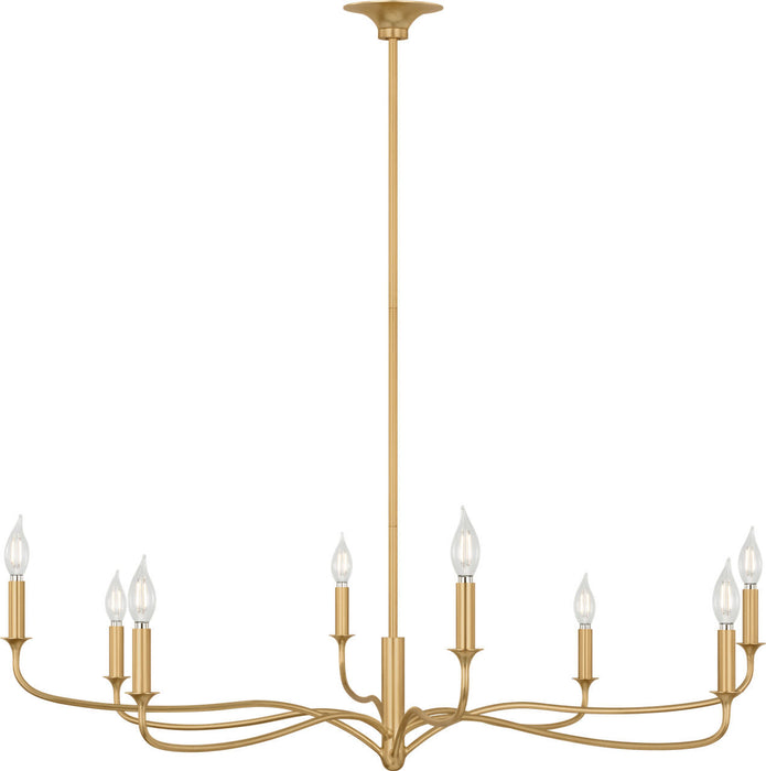 Myhouse Lighting Visual Comfort Studio - AC1218GD - Eight Light Chandelier - Chatsworth - Gild/Gild