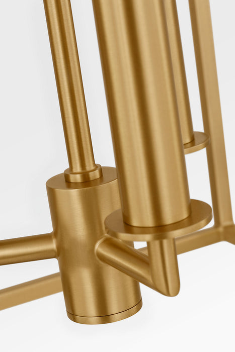 Myhouse Lighting Visual Comfort Studio - KSC1183BBS - Three Light Lantern - Carlyle - Burnished Brass/Burnished Brass