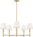 Myhouse Lighting Visual Comfort Studio - AC1195GD - Five Light Chandelier - Greard - Gild/Gild
