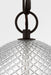 Myhouse Lighting Visual Comfort Studio - AP1291AI - One Light Pendant - Lucinda - Aged Iroged Iron