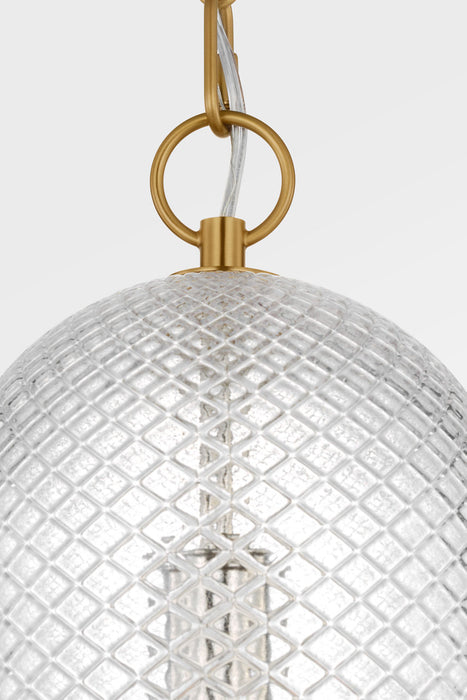 Myhouse Lighting Visual Comfort Studio - AP1291BBS - One Light Pendant - Lucinda - Burnished Brass/Burnished Brass