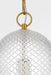 Myhouse Lighting Visual Comfort Studio - AP1291BBS - One Light Pendant - Lucinda - Burnished Brass/Burnished Brass