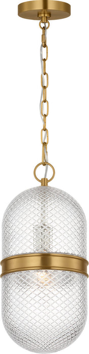 Myhouse Lighting Visual Comfort Studio - AP1291BBS - One Light Pendant - Lucinda - Burnished Brass/Burnished Brass