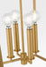 Myhouse Lighting Visual Comfort Studio - KSC1174BBS - Four Light Lantern - Carlyle - Burnished Brass/Burnished Brass