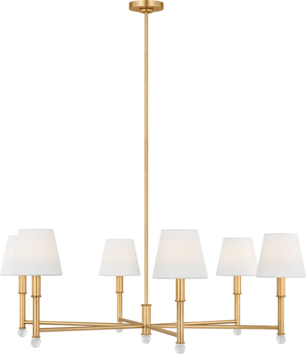 Myhouse Lighting Visual Comfort Studio - AC1206GD - Six Light Chandelier - Greard - Gild/Gild