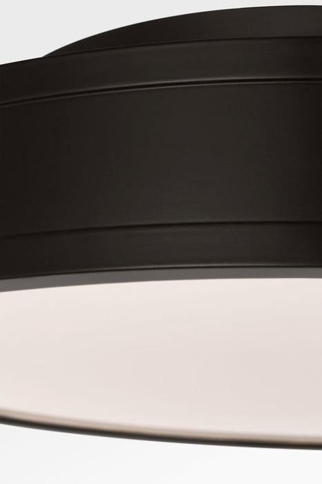 Myhouse Lighting Visual Comfort Studio - PCF1041AI - LED Semi Flush Mount - Dupont - Aged Iroged Iron