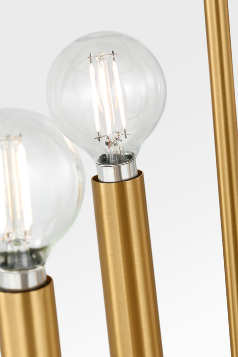 Myhouse Lighting Visual Comfort Studio - KSC1194BBS - Four Light Lantern - Carlyle - Burnished Brass/Burnished Brass