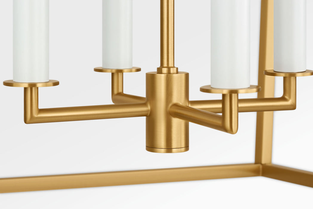 Myhouse Lighting Visual Comfort Studio - KSC1194BBS - Four Light Lantern - Carlyle - Burnished Brass/Burnished Brass