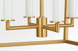 Myhouse Lighting Visual Comfort Studio - KSC1194BBS - Four Light Lantern - Carlyle - Burnished Brass/Burnished Brass