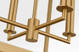 Myhouse Lighting Visual Comfort Studio - KSC1204BBS - Four Light Lantern - Carlyle - Burnished Brass/Burnished Brass