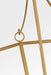 Myhouse Lighting Visual Comfort Studio - KSC1204BBS - Four Light Lantern - Carlyle - Burnished Brass/Burnished Brass