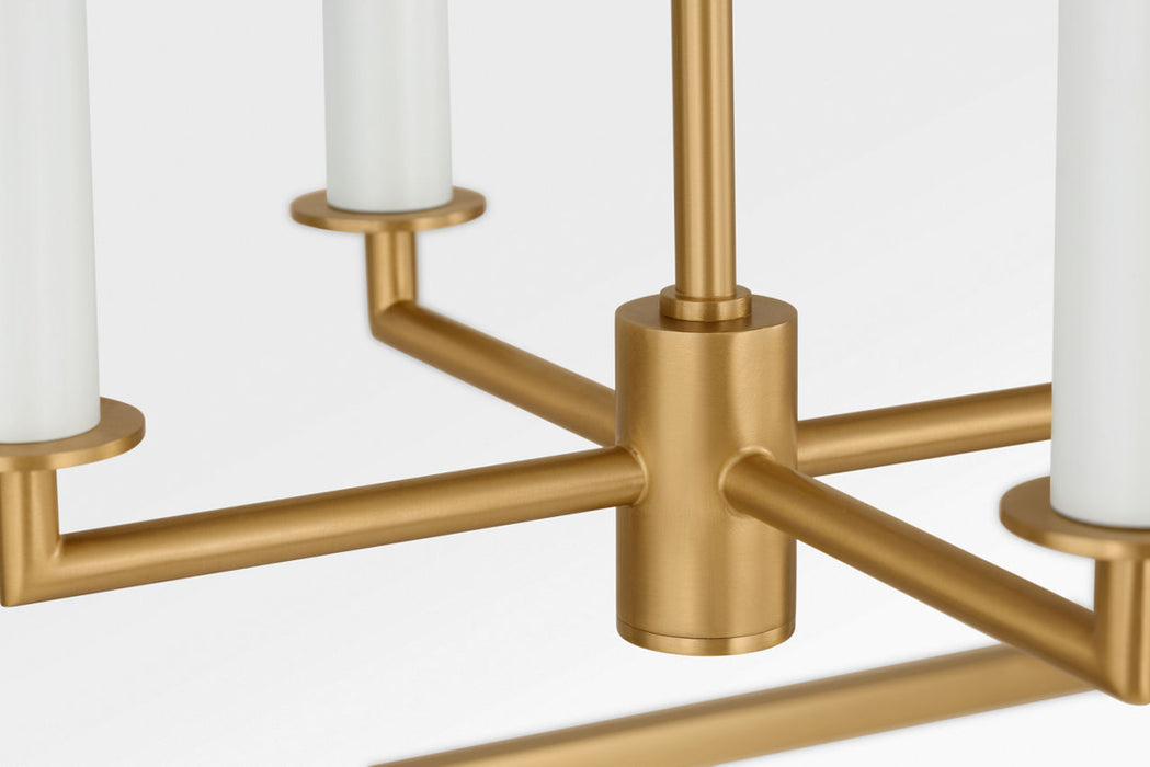 Myhouse Lighting Visual Comfort Studio - KSC1204BBS - Four Light Lantern - Carlyle - Burnished Brass/Burnished Brass