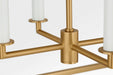 Myhouse Lighting Visual Comfort Studio - KSC1204BBS - Four Light Lantern - Carlyle - Burnished Brass/Burnished Brass