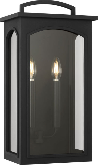 Myhouse Lighting Visual Comfort Studio - CO1542TXB - Two Light Wall Lantern - Modesto - Textured Black/Textured Black