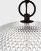 Myhouse Lighting Visual Comfort Studio - AP1303AI - Three Light Pendant - Lucinda - Aged Iroged Iron