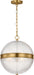Myhouse Lighting Visual Comfort Studio - AP1303BBS - Three Light Pendant - Lucinda - Burnished Brass/Burnished Brass