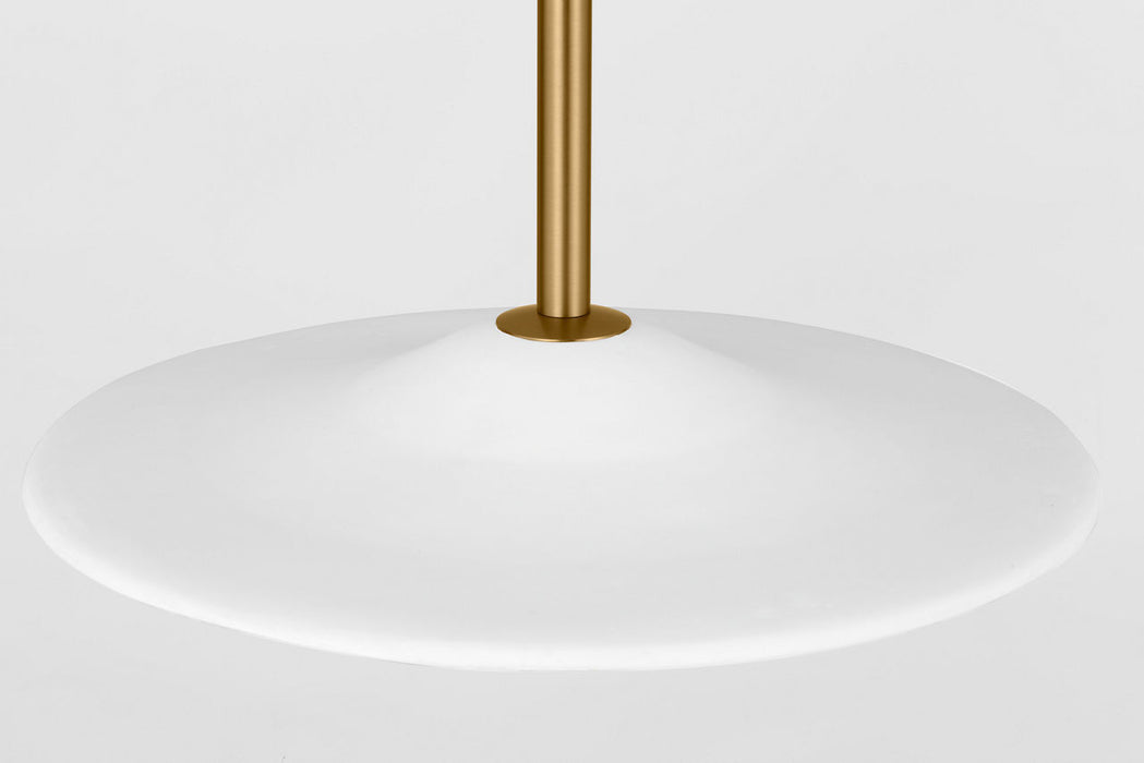 Myhouse Lighting Visual Comfort Studio - KSP1201BBS - LED Pendant - Endicott - Burnished Brass/Burnished Brass