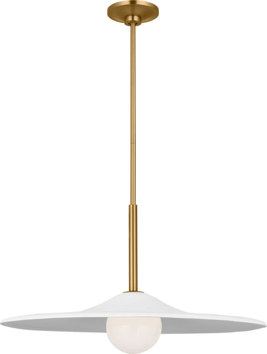 Myhouse Lighting Visual Comfort Studio - KSP1201BBS - LED Pendant - Endicott - Burnished Brass/Burnished Brass