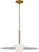 Myhouse Lighting Visual Comfort Studio - KSP1201BBS - LED Pendant - Endicott - Burnished Brass/Burnished Brass