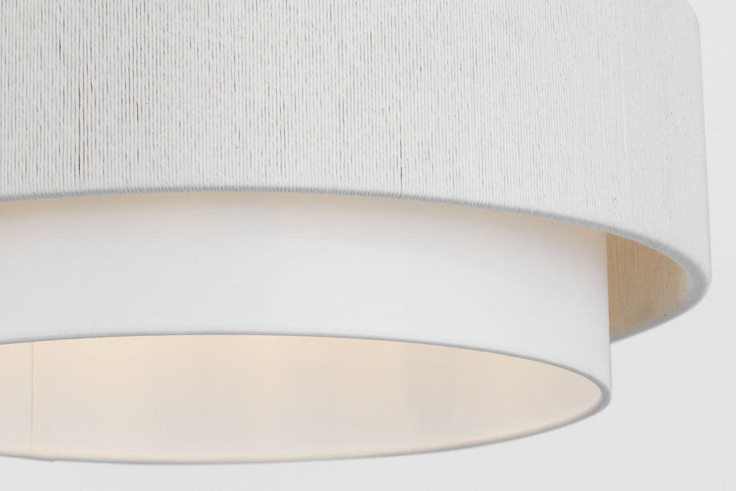 Myhouse Lighting Visual Comfort Studio - EP1184AI - Four Light Hanging Shade - Belaro - Aged Iroged Iron