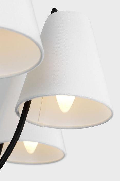 Myhouse Lighting Visual Comfort Studio - CC18312AI - 12 Light Chandelier - Marina - Aged Iroged Iron